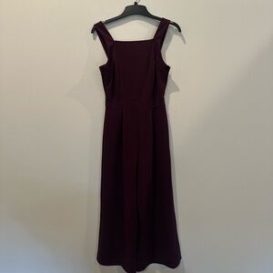 Miami Strapless Dress in Deep Burgundy